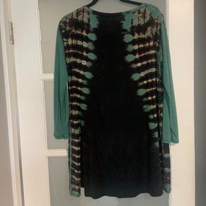 GO COUTURE TUNIC TIE DYE L EUC